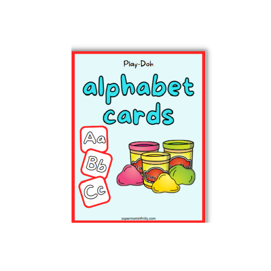 Alphabet Play Doh Printable Mats