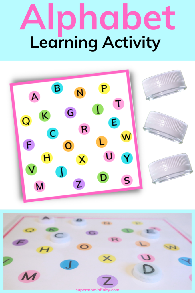 Alphabet Learning Activity For Kids