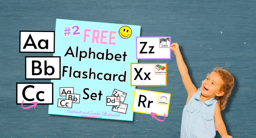 Free Alphabet Flashcards for Kids - SuperMomInfinity