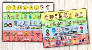 Preschool Visual Aid Communication Chart creates a communication outlet for children who are, speech delayed and nonverbal. The Visual Communication Chart is a One Stop Page with all necessary wants and needs of a child. The Communication Board will help you better understand your child or students by offering visuals he or she mostly see, want, need and require on a day-to-day basis.