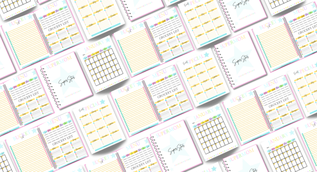 Mommy Planner and Calendar Templates | Best Mom Printable Calendar | New Planner for Busy Moms